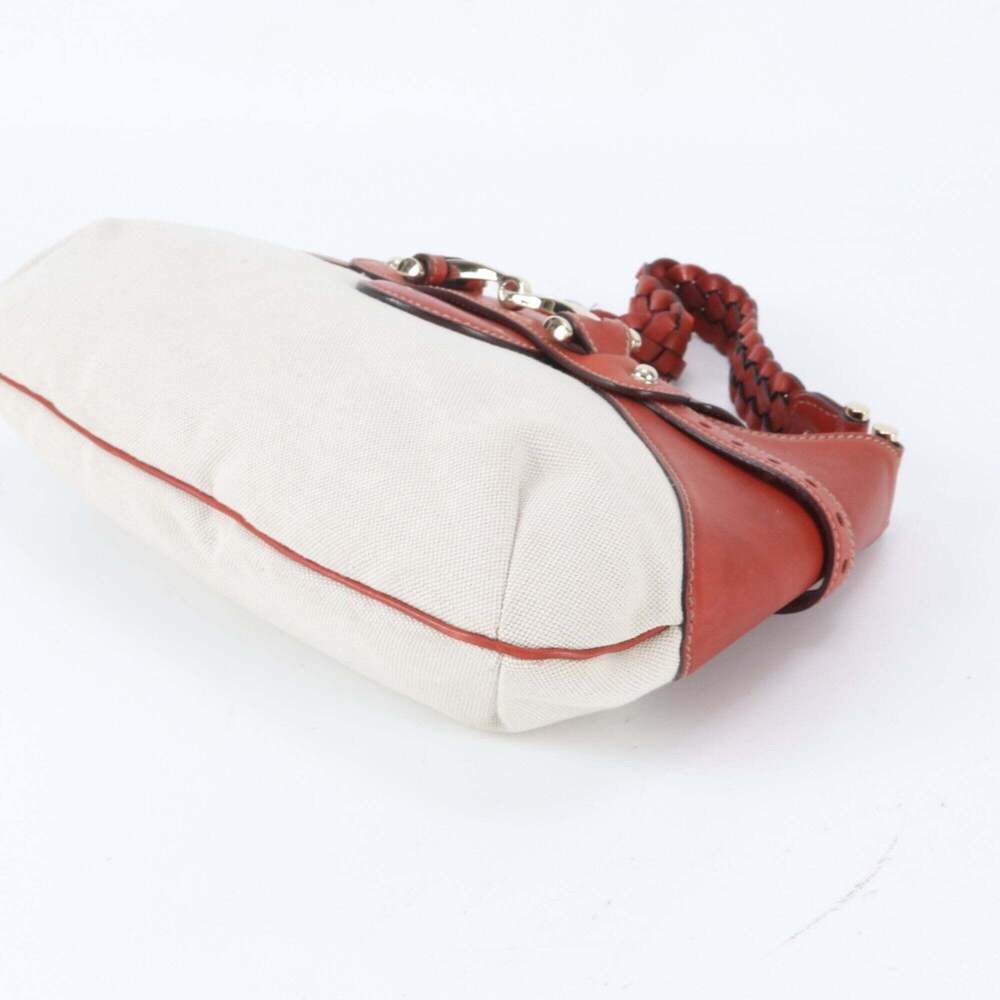 GUCCI Cream Leather Horsebit Shoulder Bag - Picture 6 of 9